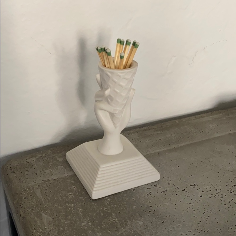 Jonathan Adler Ice Cream Match Strike Match Holder